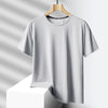 James™ wit eenvoudig slank lichtgewicht oversized t-shirt