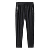 James™ sport stijl elastisch gestreepte heren joggingbroek