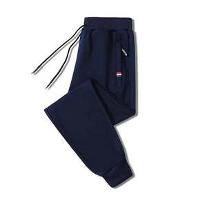 James™ sport stijl elastische taille gestreepte heren joggingbroek