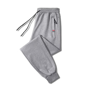 James™ sport stijl elastische taille gestreepte heren joggingbroek