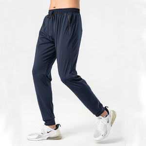 James™ heren joggingbroek in grijze sportstijl met opdruk