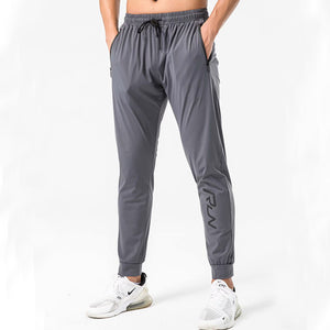 James™ heren joggingbroek in grijze sportstijl met opdruk