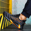 WorkBuddy™ Lekvrije lichtgewicht oranje zwarte veiligheidsschoenen