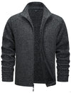 Oliver® sport stijl lichtgewicht met rits heren fleece trui