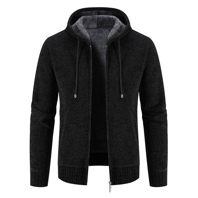 Oliver® gebreid bont met effen kleur Heren vest