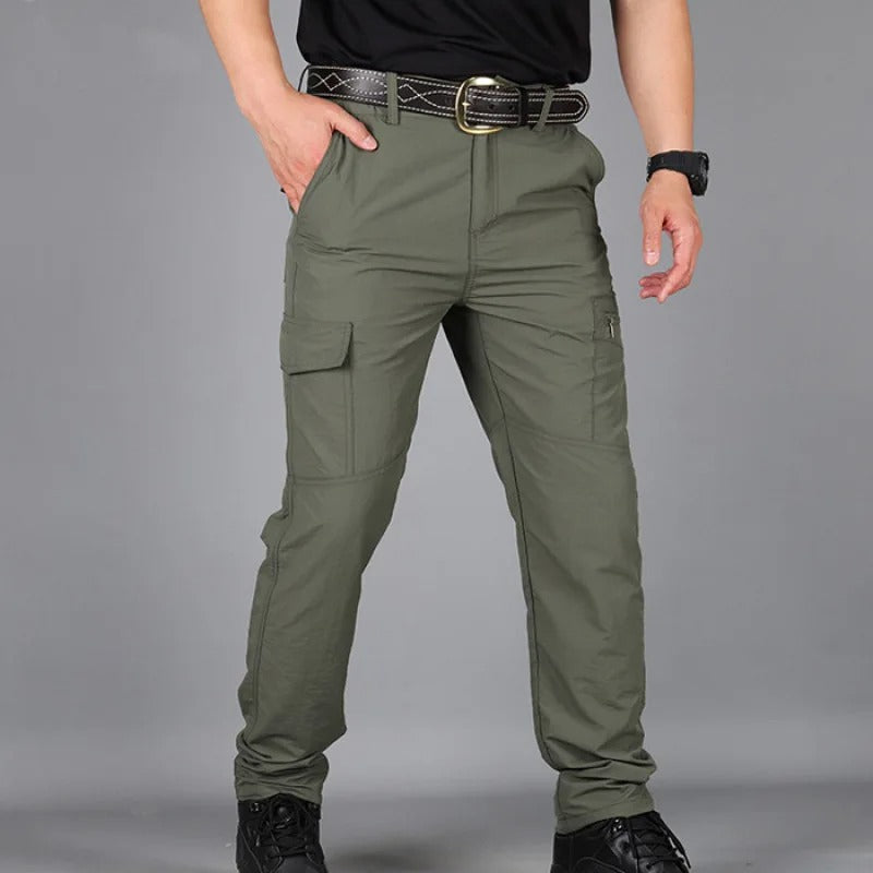 Oliver® militaire stijl flapzak heren cargo broek