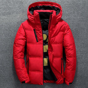 Oliver®  zwarte waterdichte winterjas met capuchon