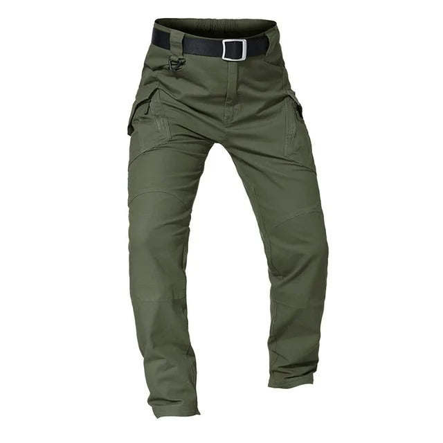 Oliver® Elastische heren cargo broek in militaire stijl met meerdere zakken