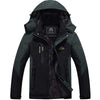 Oliver® winddichte blauwgroene met rits winterjas