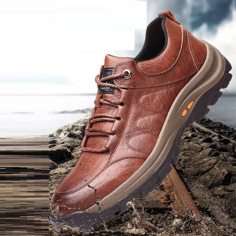 Oliver® Heren veterschoenen Mannen Grote Zool Sneakers