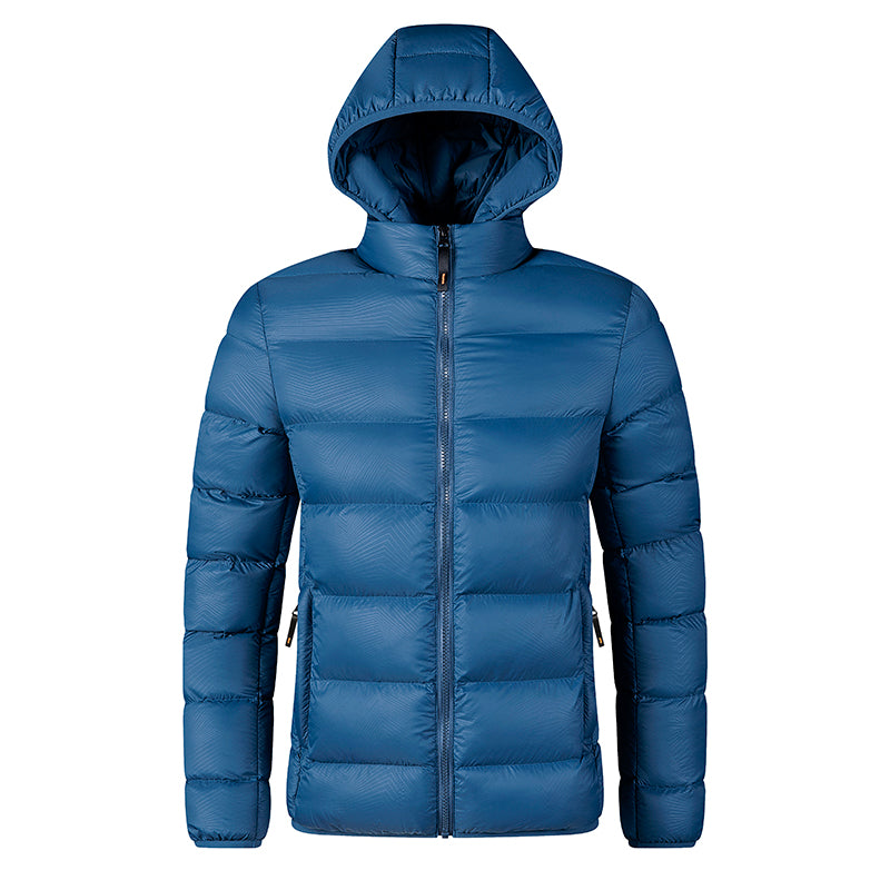 Oliver® capuchon met rits winddichte heren Puffer Jas