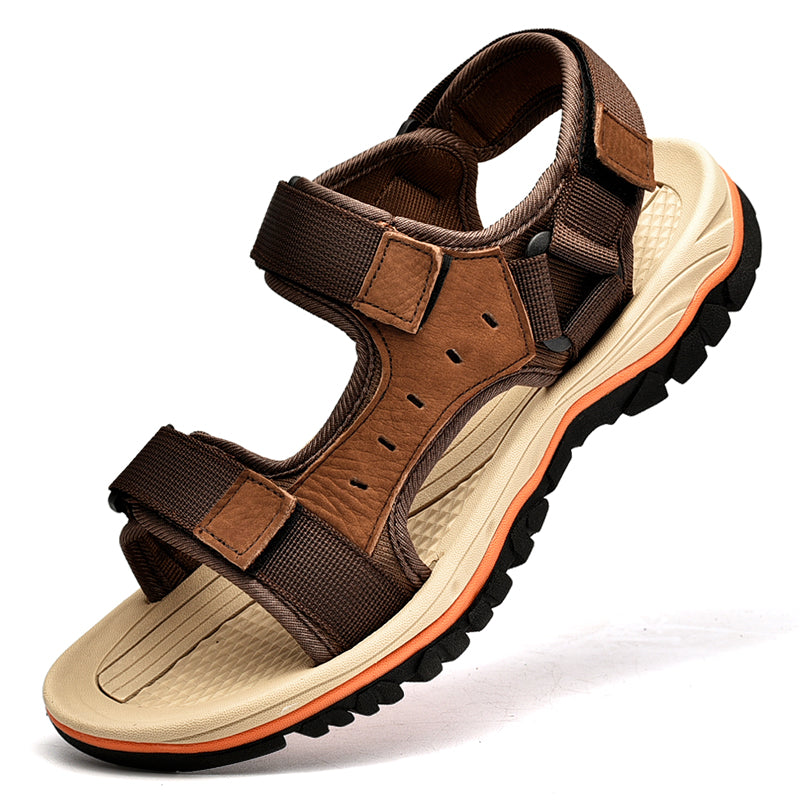 James™ sport stijl kaki antislip outdoor sandalen