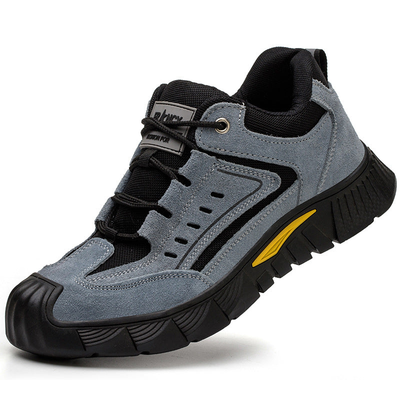 WorkMan™ antislip kaki comfortabele veiligheidsschoenen