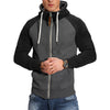 Oliver® sport stijl wollen met rits heren hoodie