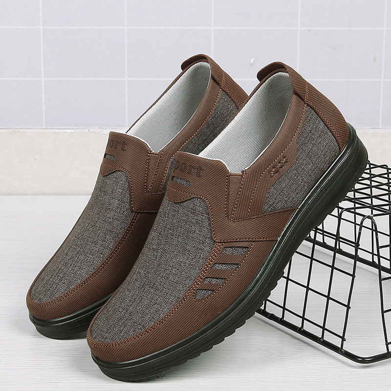 Hudson™ Heren Instappers Handgemaakt Leer Casual Zachte