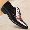 Oliver® zakelijke stijl spitse teen bruin nette schoenen
