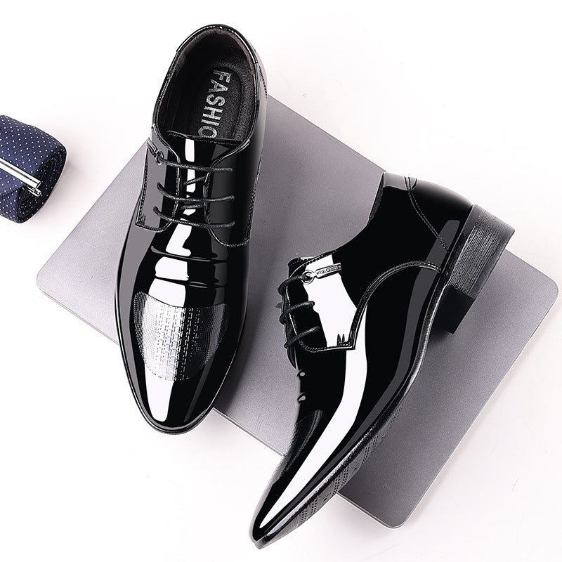 Oliver® zakelijke stijl glanzend leer Nette schoenen
