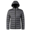 Oliver® winddichte met rits zwarte heren puffer Jas