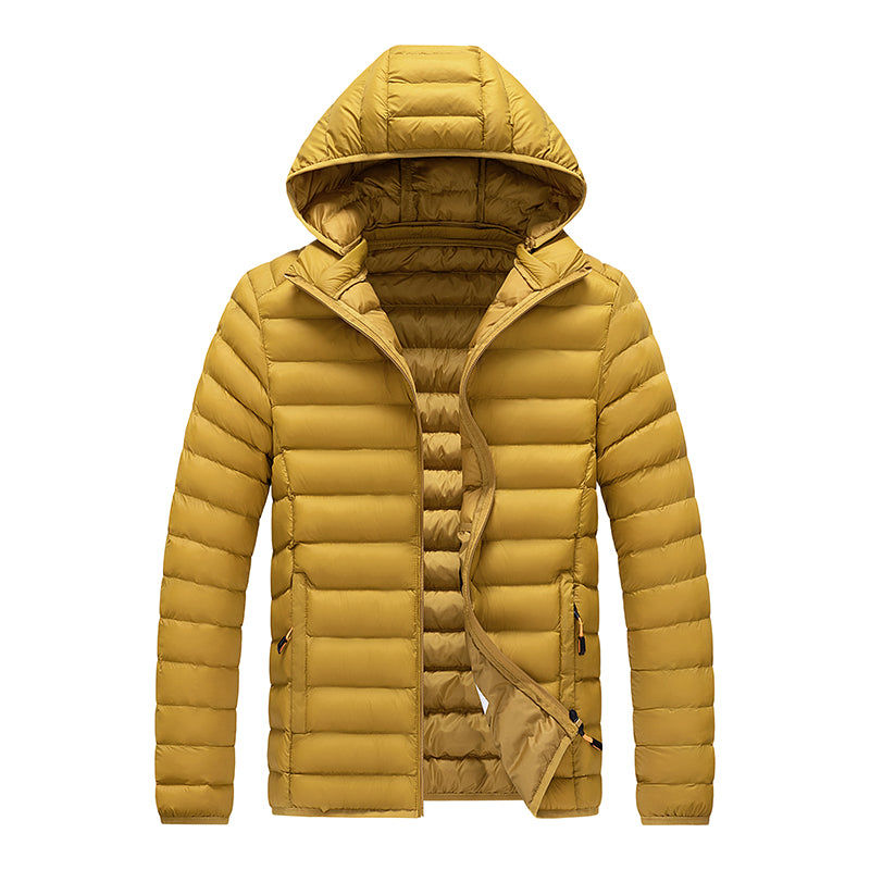 Oliver® afneembare muts waterdichte heren Puffer Jas