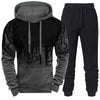 Afbeelding laden in Galerijviewer, James™ Sport stijl bedrukte hoodie eenvoudige broek Heren trainingspak