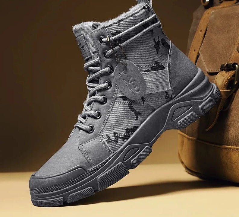 DopeStride™ ademende comfortabele winterschoenen met ronde neus