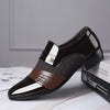 Oliver® Matte patch gesp lederen nette schoenen