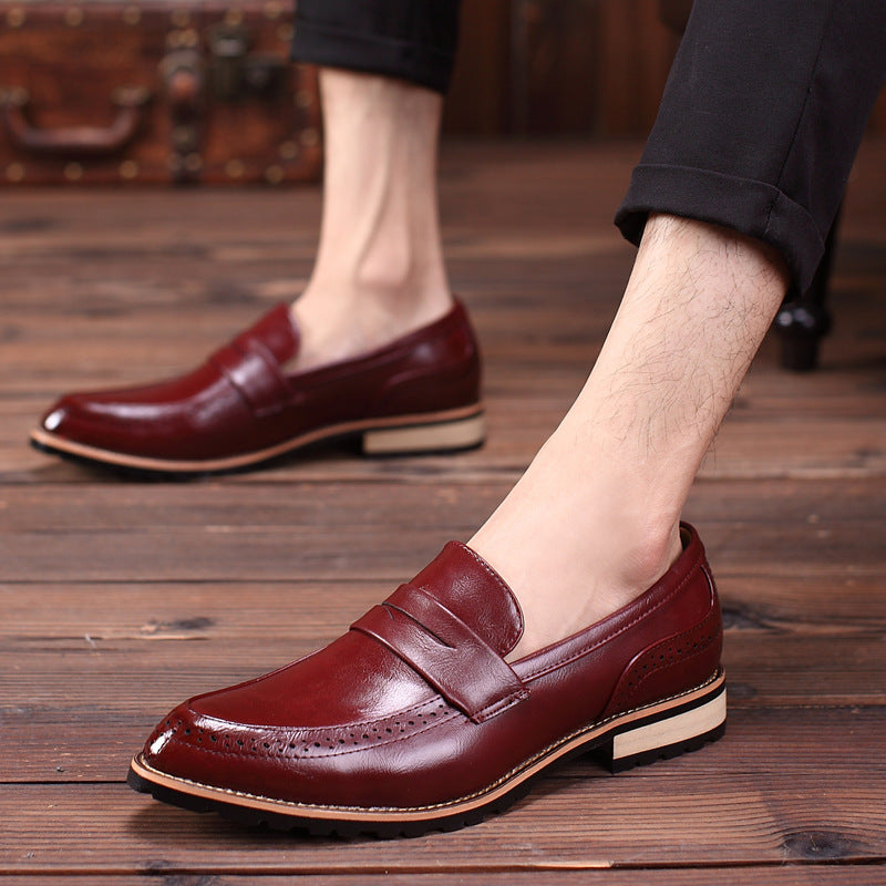 Oliver® Loafer stijl retro lederen nette schoenen