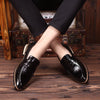 Oliver® Loafer stijl retro lederen nette schoenen