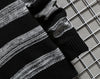 Afbeelding laden in Galerijviewer, Oliver® gestreepte wollen comfortabele witte zwarte coltrui