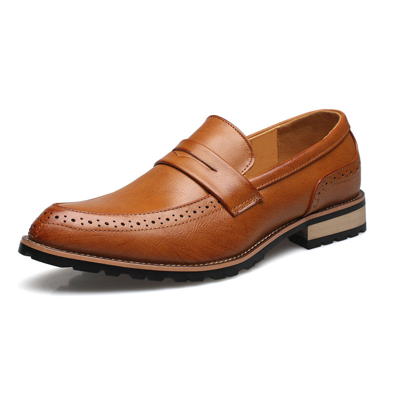 Oliver® Loafer stijl retro lederen nette schoenen