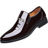 Oliver® Loafer stijl verglazing gerimpeld leer nette schoenen