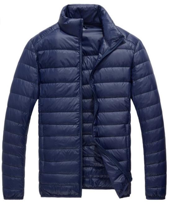 Oliver® navy lichtgewicht winddichte heren Puffer Jas