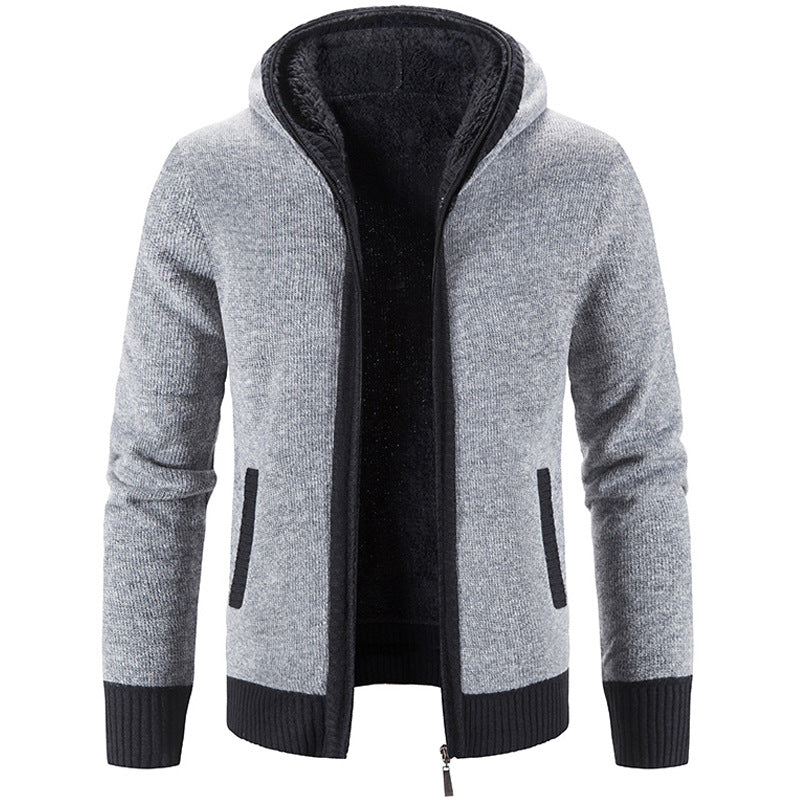 Oliver® bont dik gebreid met fleece heren vest