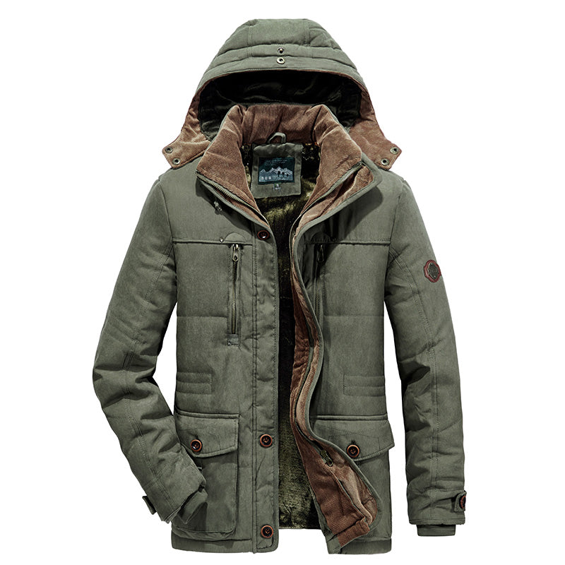 Tommy™ gesmolten winddichte waterdichte met fleece parka winterjas