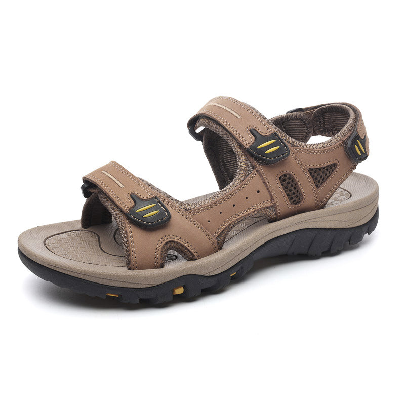 James™ groene open teen antislip lichtgewicht outdoor sandalen