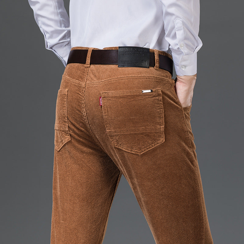James™ klassieke heren corduroy broek van hoge kwaliteit
