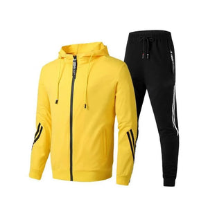 James™ zwarte hoodie lichtgewicht heren trainingspak