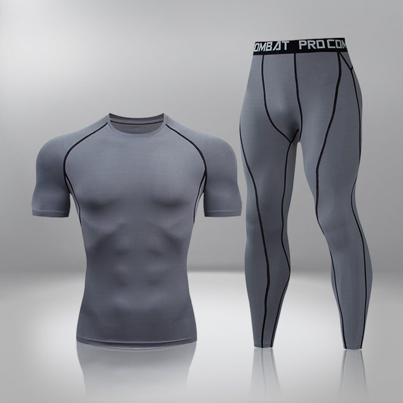 James™ Sportief gevoerde strakke broek Heren thermokleding