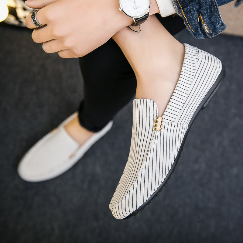 Hudson™ Heren Instappers Echt Lederen Kleding Patchwork
