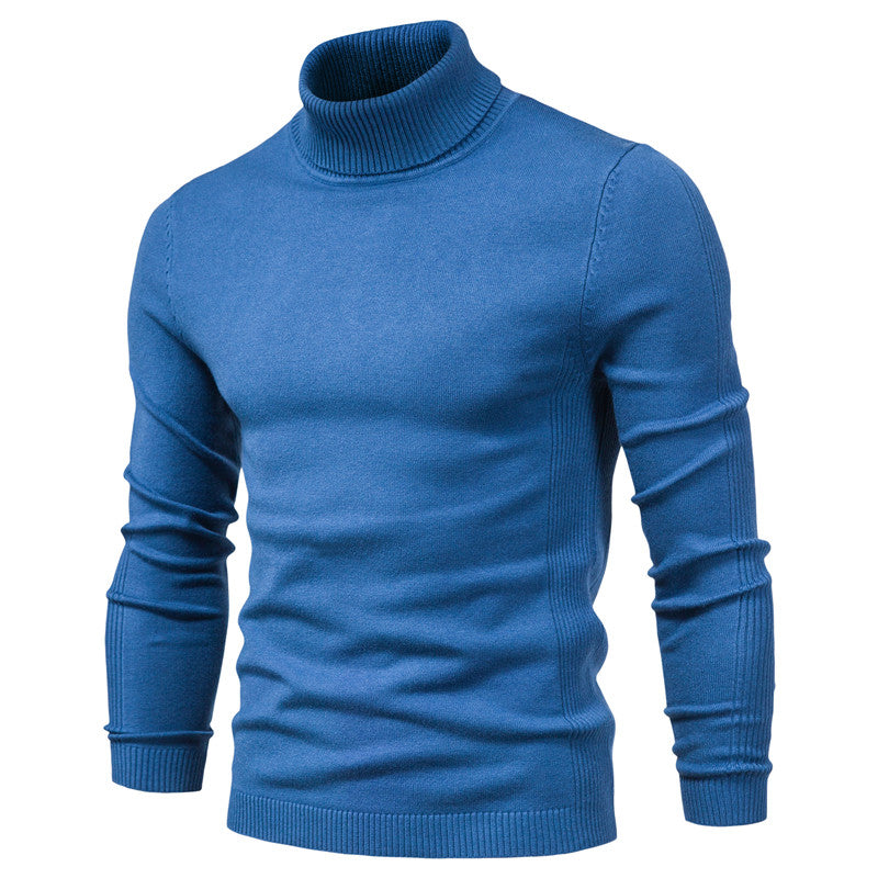Oliver® blauwe col comfortabele gebreide trui