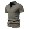 James™ Losse slim fit V-kraag heren polo