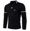 James™ revers wit Polo lange mouwen