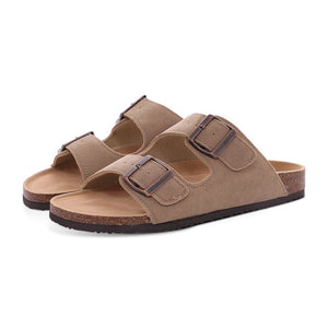 Hudson™ verstelbare gesp suède sandalen heren