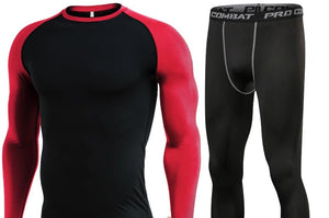 James™ sportkleding zwart gevoerd brandwerende heren thermokleding