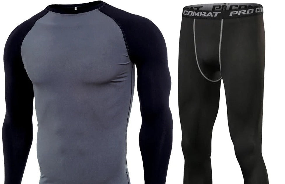 James™ sportkleding zwart gevoerd brandwerende heren thermokleding