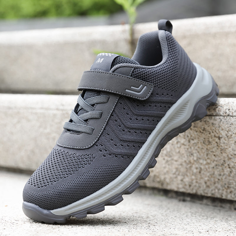 SoleBalance™ sport stijl grijs antislip orthopedische herenschoenen