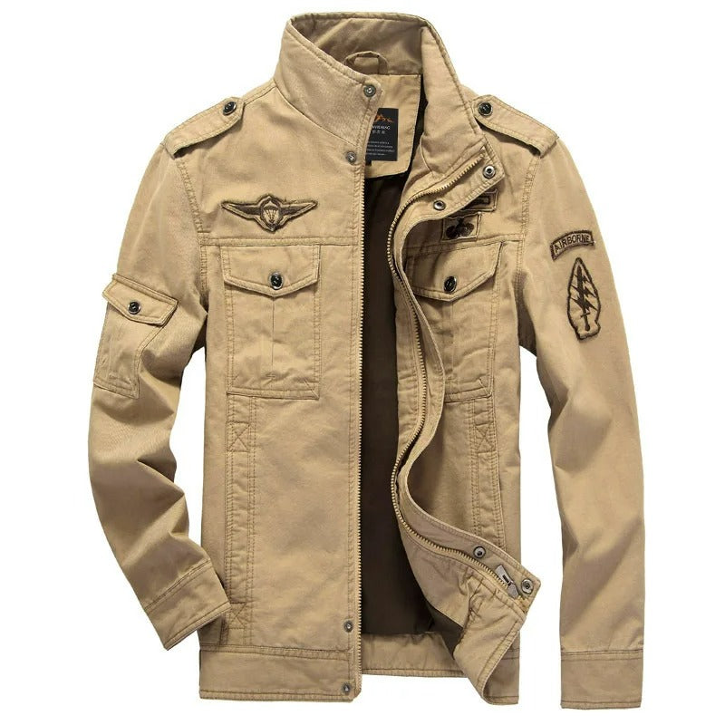 James™  zakelijke stijl paars waterdicht heren bomberjacket