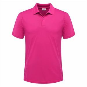 James™ Losse heren polo T-shirts  met geribbelde revers