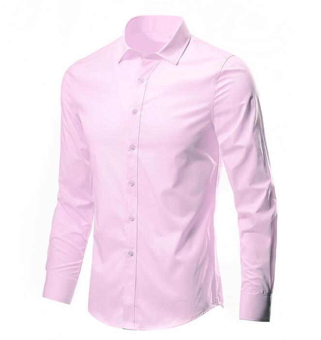 James™ formele stijl slim fit button down heren overhemd