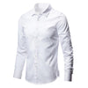 James™ formele stijl slim fit button down heren overhemd